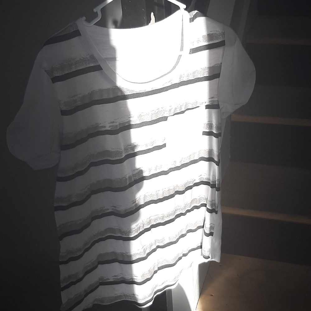 a.n.a. Striped Tshirt